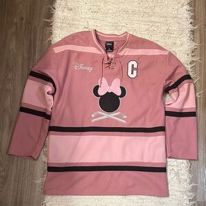 Box Lunch Disney Pink Minnie Mouse Kids Jersey
